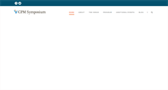 Desktop Screenshot of cpmsymposium.com